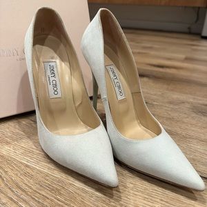 Jimmy Choo - Anouk 120 - Suede Key Lime